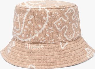 Rhude Mens Knit Bucket Hat