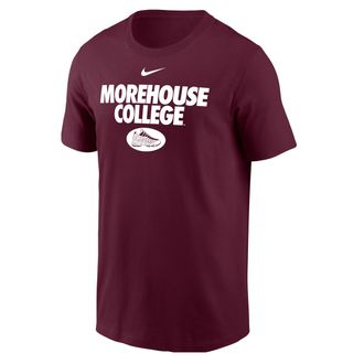 Nike Mens College (Morehouse College) Air Max Short-Sleeve T-Shirt in Red | M11332MORE25-DKM