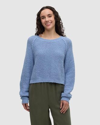 tentree Hart Sweater in Lakeside Blue at Nordstrom, Size X-Large