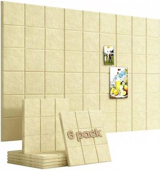OEM Tablero De Fieltro, 6 Piezas, 3030 Cm, Adhesivos De Fieltro Para Pared, Adhesivos Fotogr&aacute;ficos Pared, Adhesivos Fondo Pared, Adhesivos Pared Diy