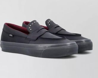 Vans lx studded low top loafer rubber sole