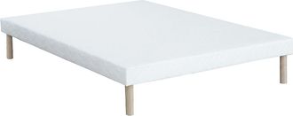 Vente-Unique Rete Deco Con Giroletto 160 X 200 Cm 10 Doghe Passive Bianco - Asthenis Di Ysm&eacute;e