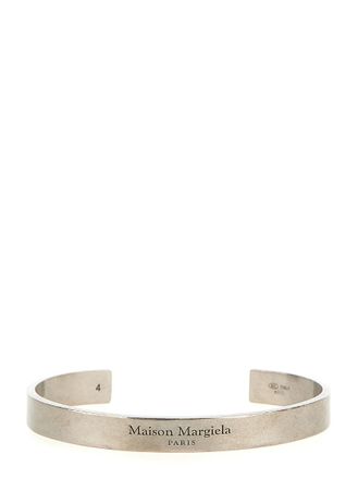 Maison Margiela Silver Logo Reference bracelet