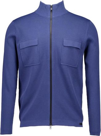 Genti Heren, Truien, Blauw, Maat: XL