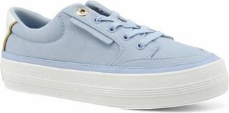 Tommy Hilfiger Contrast Heel Trainers - Dames - Sneakers - Blauw - 39 EU - Schoenen
