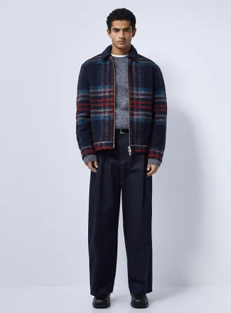 Le 31 Mens Belted pleated pant Imported from Seoul Loose fit