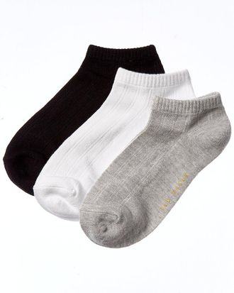 Ted Baker Set Of 3 Low Cut Sock