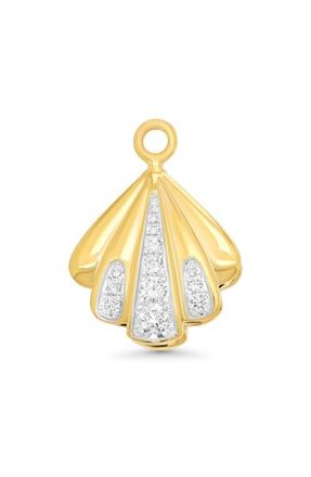 Sara Weinstock Papua Diamond Sea Shell Charm in Yellow Gold at Nordstrom