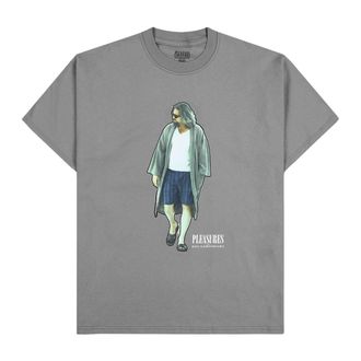 Pleasures Heren, Tops, Grijs, Maat: XL