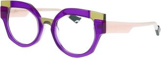Face &agrave; Face Bocca Chance 1 Bril - Dames - Brillen - Paars - 49 MM - Accessoires