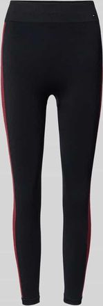 Tommy Hilfiger Leggings mit Galonstreifen Modell SEAMLESS in Marine, Gr&ouml;&szlig;e L