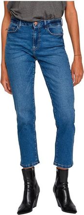 Vila Womens Vialice Jo MBD Rw Straight Jeans/Su-Noos, Medium Blue (Medium Blue Denim), 40W x 32L