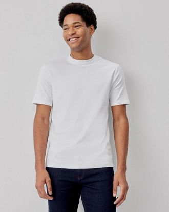 Oliver Sweeney Palmela Mens Crew Neck T-Shirt - White - Size X-Large