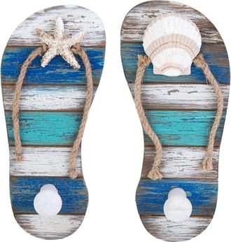 Beachcombers Flip Flop Hooks, Assortment Of 2 in Blue at Nordstrom