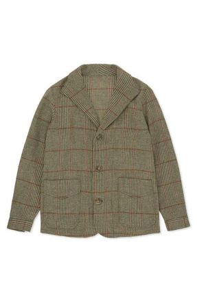 Fortela Scotland Check Wool Jacket in Multicolor at Nordstrom, Size 42 Eu