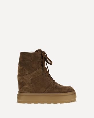 Casadei Lace-up wedge Sneakers Female 36.5