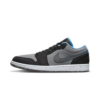 Nike Jordan 1 Low SE Crater - unisex - Sport - Grijs - Maat: 42 1/2 EU Synthetisch