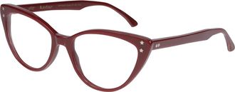 K&agrave;dor Fabiola Glasses - unisex - Brillen - Rood - 54 MM - Accessoires