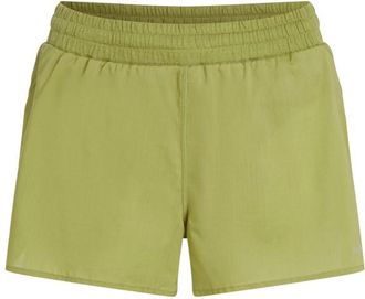 Icebreaker Merino 125 Zoneknit Speed 3 Shorts Laufshorts für Damen | oliv