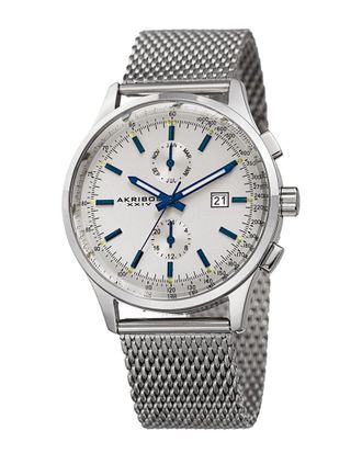 Akribos XXIV Akribos Xxiv Mens Stainless Steel Watch