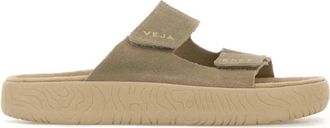 Veja Etna Suede Sandal - Dames - Sandalen - Grijs - 36 EU - Su&egrave;de - Schoenen