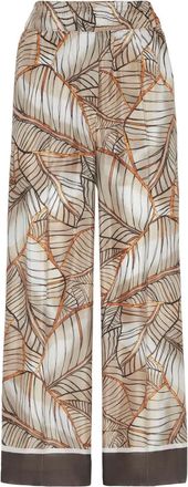 Brunello Cucinelli Pantaloni con stampa Papyrus - Toni neutri