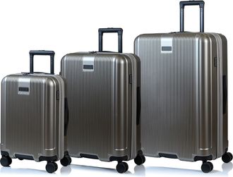 Champs Luggage Marquis / 3-Piece Luggage Set / Black