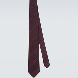 Brunello Cucinelli Striped silk tie