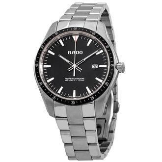 Rado Hyperchrome Quartz Black Dial Mens Watch R32502153
