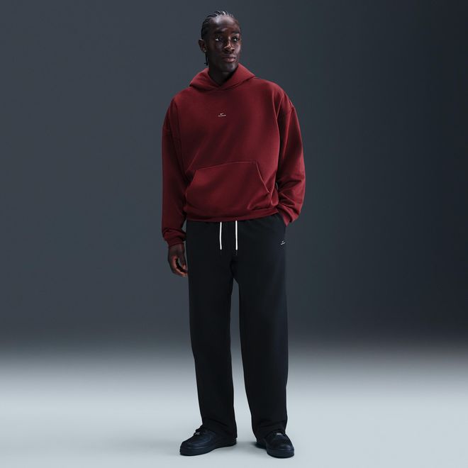 Mens Standard Issue Therma-FIT Brushed Open-Hem Basketball Pants in Black | IM6333-010
