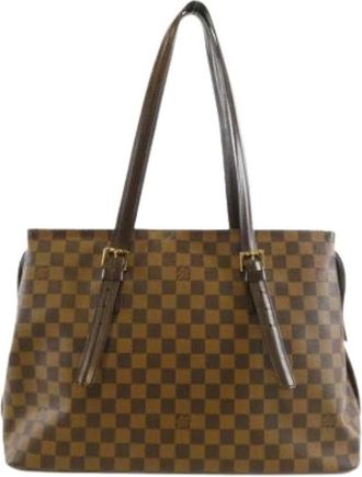 Louis Vuitton Pre-owned Tote Bags, female, Brown, Size: ONE SIZE Pre-owned Chelsea Shoulder Bag