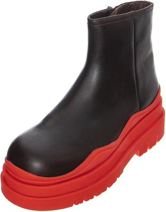 Jeffrey Campbell Enkellaarsjes - Dames - Enkellaarsjes - Bruin - 36 EU - Denim - Schoenen