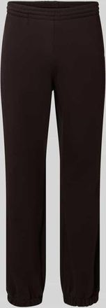 Lacoste Regular Fit Sweatpants aus Baumwoll-Mix in Dunkelbraun, Gr&ouml;&szlig;e XXL