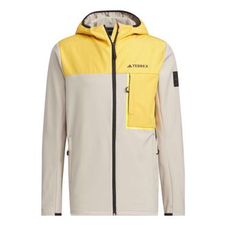 adidas X National Geographic Soft Shell Jackets Grey Yellow IL8981
