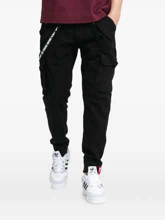 Alpha Industries Pantaloni cargo dritti - Nero