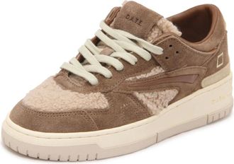 D.A.T.E. Sneakers, female, Brown, Size: 7 US Torneo Teddy