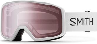 Smith Tribute Snow Goggles in White /Ignitor Mirror at Nordstrom