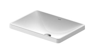 Duravit Duravit - D-neo Lavabo Encastrado, 600x440mm, Sin Agujero Para