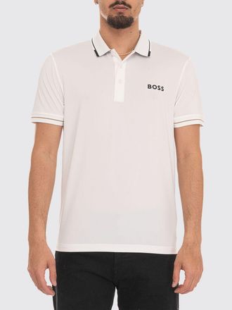 HUGO BOSS Polo in poliestere slim con logo