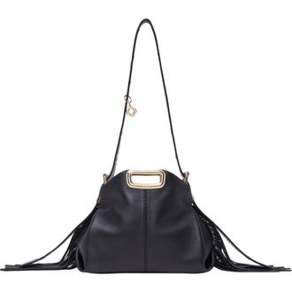 Maje Gold handle Miss M Mini bag in Black at Nordstrom, Size Medium