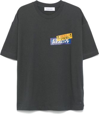 Études Studio T-shirt con stampa sticker - ANTHRACITE