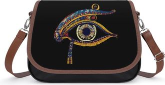Generic Egypt Eye of Horus Small Womens Crossbody Bags Shoulder Handbag with Adjustable Strap for Travel