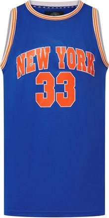 Generic Basketball Jersey Shirt Adults Sleeveless Vest Top Sportswear T-Shirt Sweatshirt (UK, Alpha, M, Regular, Tall, Blue)