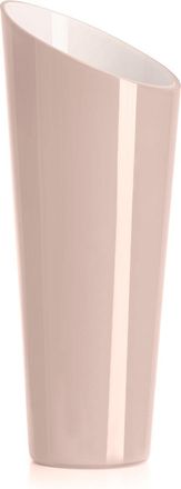 IVV horizonte jarr&oacute;n h-38 cm t/f oblicuo encamisado exterior melocot&oacute;n interior blanco leche