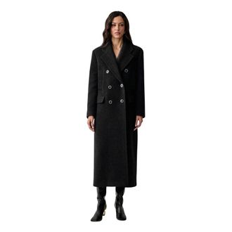 Pinko Cappotto doppiopetto - - Coats - Donna - Grigio - M
