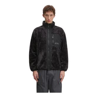 Manastash Giacca Bigfoot in Pile - - Sweatshirts & Hoodies - Uomo - Nero - M