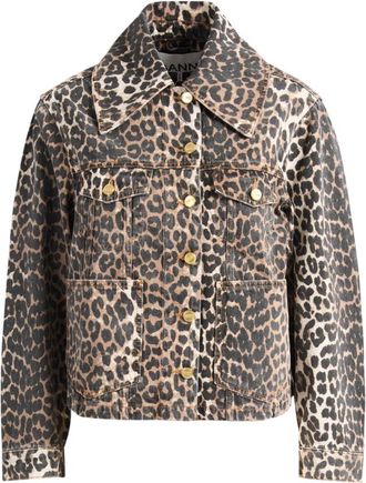 Ganni Mujer, Chaquetas, Marr&oacute;n, Talla: XS