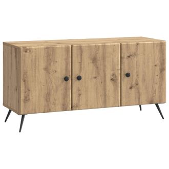 vidaXL Mueble De Tv Roble Artesanal 99 X 34,5 X 50 Cm Vidaxl