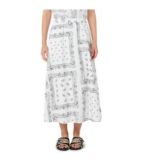 Max Mara Maxi Skirts, female, White, Size: XS Wkdcaravan Skirt