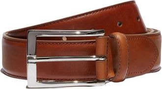 Scarosso Cintura Cognac Classica Riem - Heren - Riemen - Bruin - 110 CM - Leer - Accessoires